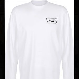 Men’s White Vans Oversized T-Shirt
